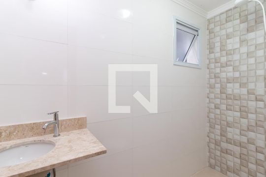 Banheiro da Suíte de apartamento à venda com 1 quarto, 39m² em Jardim Paraíso, São Paulo