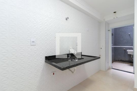Cozinha de apartamento à venda com 1 quarto, 39m² em Jardim Paraíso, São Paulo