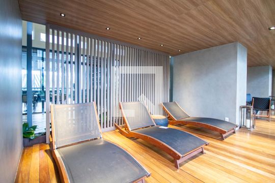 Área comum - Piscina de kitnet/studio à venda com 1 quarto, 36m² em Pinheiros, São Paulo