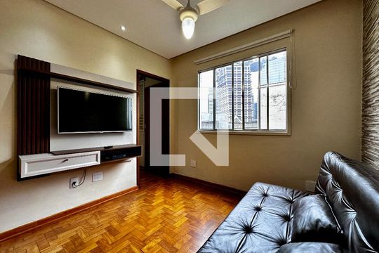 Sala de apartamento para alugar com 1 quarto, 43m² em Alto da Boa Vista, São Paulo
