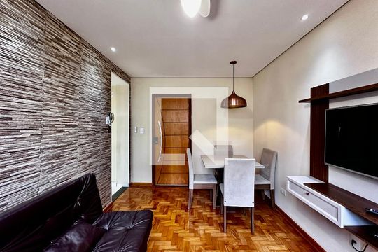 Sala de apartamento para alugar com 1 quarto, 43m² em Alto da Boa Vista, São Paulo