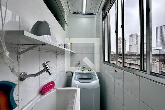 Área de Serviço de apartamento para alugar com 1 quarto, 43m² em Alto da Boa Vista, São Paulo