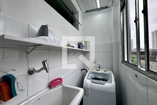 Área de Serviço de apartamento para alugar com 1 quarto, 43m² em Alto da Boa Vista, São Paulo