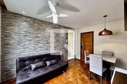 Sala de apartamento para alugar com 1 quarto, 43m² em Alto da Boa Vista, São Paulo