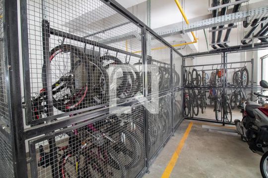 Área comum - Bicicletario de apartamento à venda com 1 quarto, 29m² em Jardim Caravelas, São Paulo