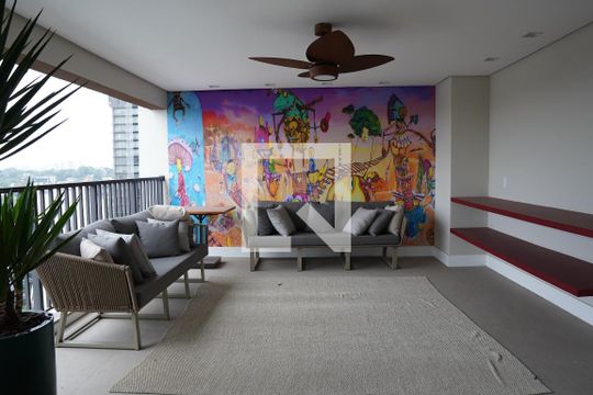 Área comum de kitnet/studio para alugar com 1 quarto, 24m² em Pinheiros, São Paulo