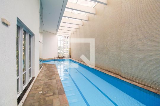 Área comum - Piscina de apartamento para alugar com 1 quarto, 49m² em Vila Regente Feijó, São Paulo
