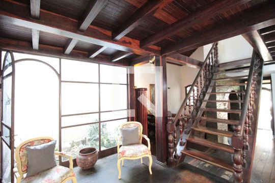 Sala de Estar 1 de casa à venda com 5 quartos, 370m² em Santa Monica, Belo Horizonte