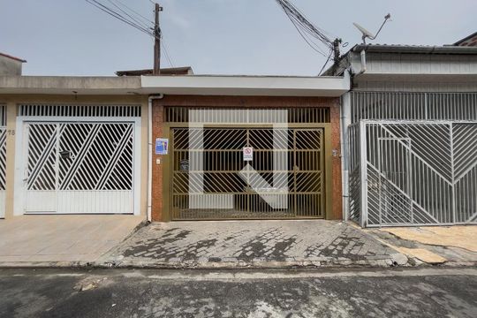Fachada+Placa de casa para alugar com 2 quartos, 72m² em Jardim Pedro José Nunes, São Paulo