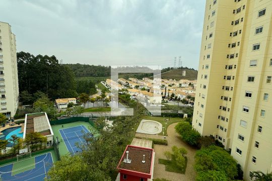 Vista do Quarto 2 de apartamento para alugar com 3 quartos, 133m² em Tamboré, Santana de Parnaíba