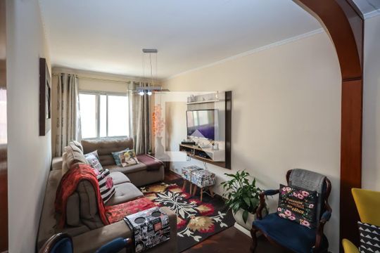 Sala de apartamento à venda com 3 quartos, 87m² em Jardim Patente, São Paulo