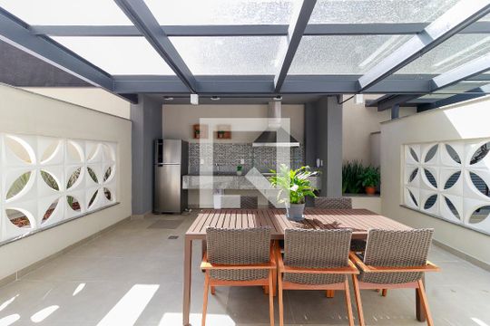 Churrasqueira de kitnet/studio à venda com 0 quarto, 25m² em Brooklin, São Paulo