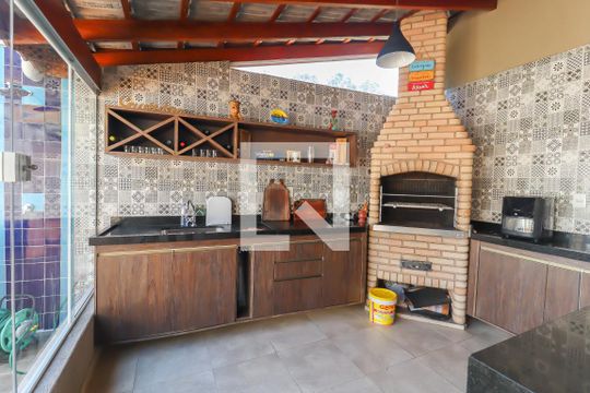 Área Gourmet de apartamento à venda com 3 quartos, 160m² em Jardim Ermida I, Jundiaí
