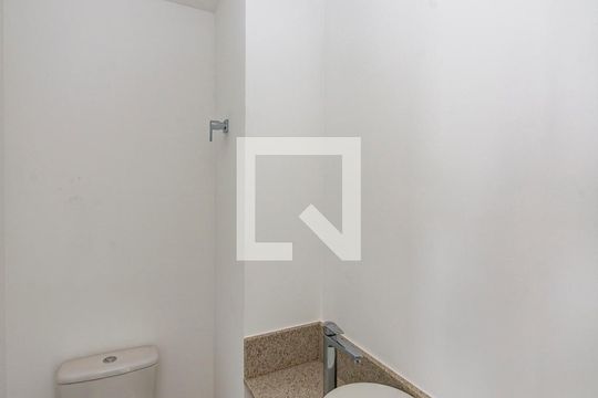 Lavabo de apartamento para alugar com 1 quarto, 39m² em Vila da Serra, Nova Lima