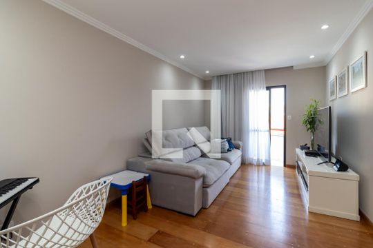 Sala de Estar de apartamento à venda com 3 quartos, 95m² em Carandiru, São Paulo