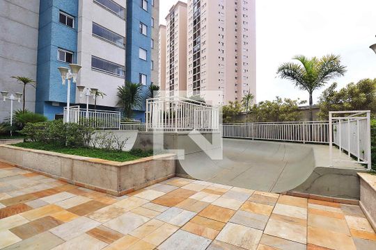 Área comum de apartamento para alugar com 2 quartos, 60m² em Vila Valparaíso, Santo André
