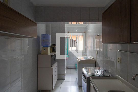 Cozinha e Área de Serviço de apartamento à venda com 2 quartos, 66m² em Fião, São Leopoldo