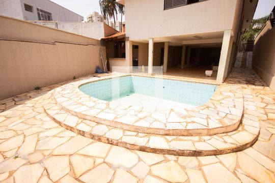 Área comum - Piscina de casa para alugar com 5 quartos, 398m² em Jardim Sumare, Ribeirão Preto