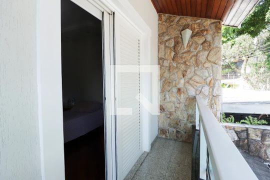 Varanda da Suíte 3 de casa à venda com 4 quartos, 350m² em Jardim Franca, São Paulo