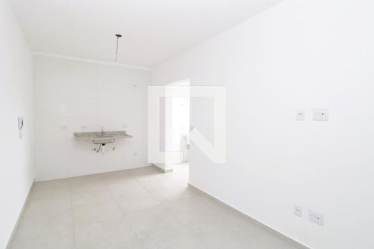 Sala/Cozinha de apartamento para alugar com 2 quartos, 47m² em Vila Medeiros, São Paulo