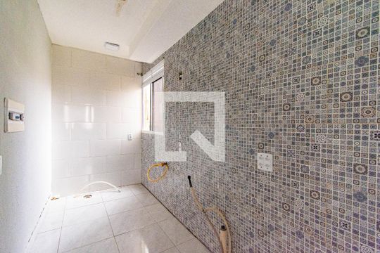 Cozinha de apartamento à venda com 1 quarto, 44m² em Rio Branco, Canoas