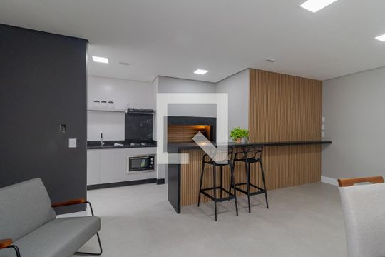Área comum - Salão de festas de apartamento à venda com 3 quartos, 91m² em Cristo Redentor, Porto Alegre