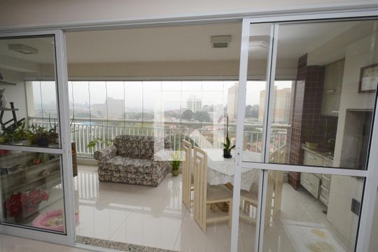 Varanda gourmet de apartamento à venda com 4 quartos, 140m² em Vila Constancia, São Paulo
