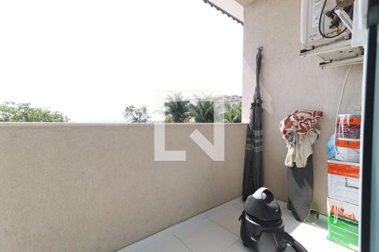 Varanda Quarto 2 de casa de condomínio à venda com 2 quartos, 69m² em Maria da Graça, Rio de Janeiro