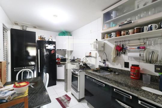 Cozinha de casa de condomínio à venda com 2 quartos, 69m² em Maria da Graça, Rio de Janeiro