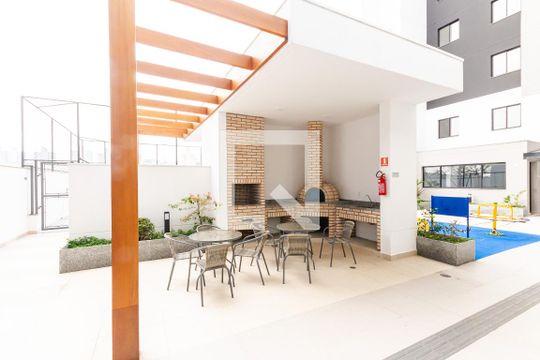 Área comum - Churrasqueira de apartamento à venda com 2 quartos, 97m² em Parque Oratório, Santo André