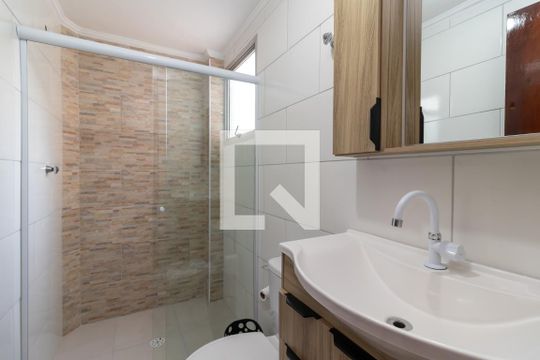 Banheiro de apartamento à venda com 2 quartos, 62m² em Vila Nova Cachoeirinha, São Paulo