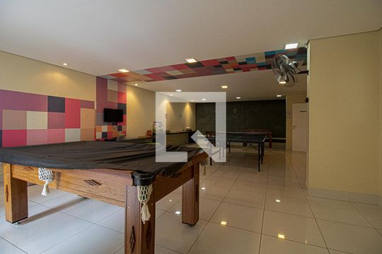 Área comum - Sala de Jogos de apartamento para alugar com 3 quartos, 70m² em Vila das Merces, São Paulo