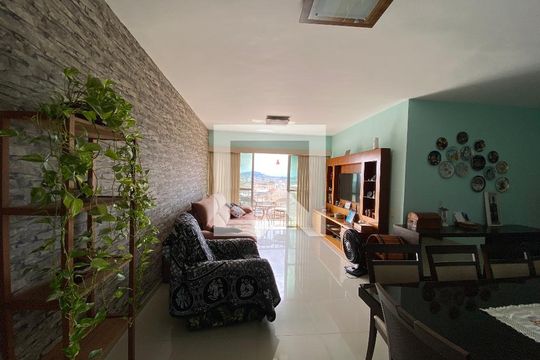 Sala de apartamento à venda com 2 quartos, 100m² em Riachuelo, Rio de Janeiro