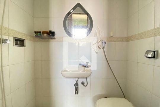 Banheiro do Quarto 1 de apartamento à venda com 2 quartos, 100m² em Riachuelo, Rio de Janeiro