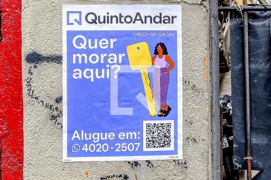 Plaquinha de casa para alugar com 1 quarto, 34m² em Vila Oratório, São Paulo