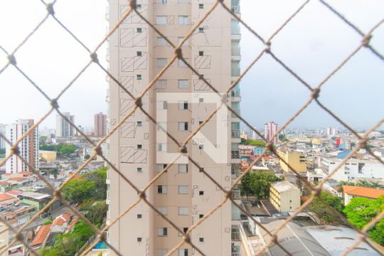 Vista da Varanda Gourmet de apartamento à venda com 2 quartos, 56m² em Vila Formosa, São Paulo