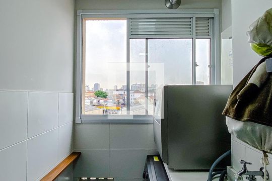 Área de Serviço de apartamento para alugar com 2 quartos, 44m² em Belenzinho, São Paulo
