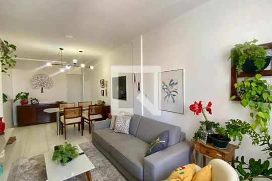Sala de apartamento à venda com 3 quartos, 75m² em Jardim America, Belo Horizonte