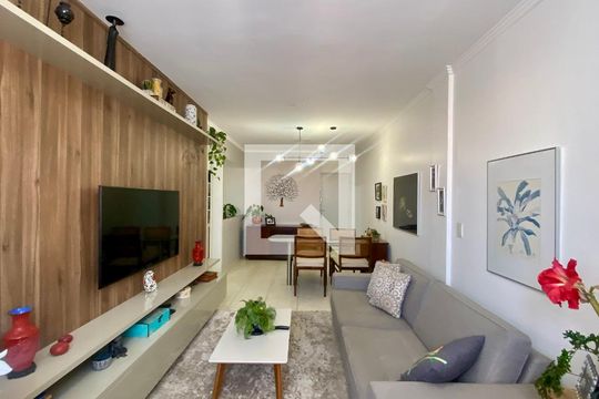 Sala de apartamento à venda com 3 quartos, 75m² em Jardim America, Belo Horizonte