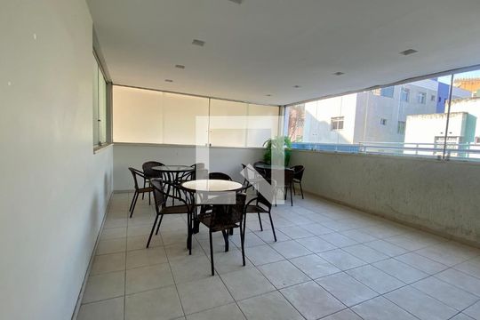 Área comum de apartamento à venda com 3 quartos, 75m² em Jardim America, Belo Horizonte