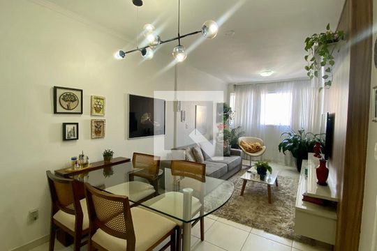 Sala de apartamento à venda com 3 quartos, 75m² em Jardim America, Belo Horizonte