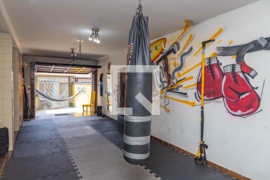 Garagem de casa para alugar com 3 quartos, 220m² em Jardim Borborema, São Bernardo do Campo