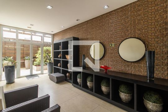 Área comum - Hall Social de apartamento para alugar com 1 quarto, 35m² em Aclimação, São Paulo