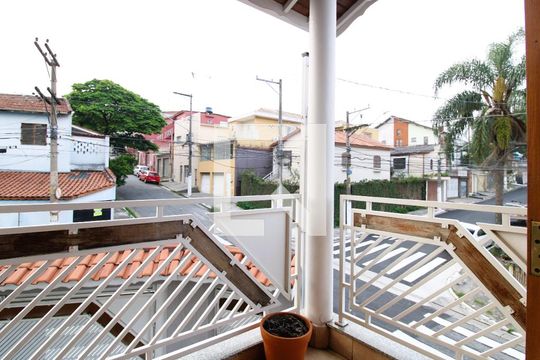Varanda da Suíte de casa à venda com 3 quartos, 190m² em Vila Nivi, São Paulo