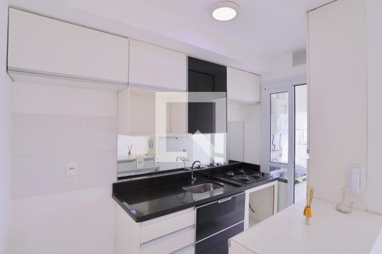 Cozinha de apartamento à venda com 2 quartos, 52m² em Brás, São Paulo
