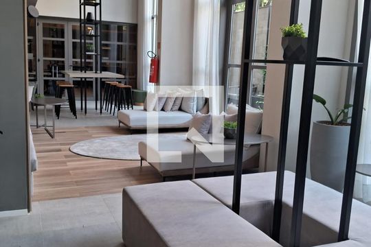 Área comum de apartamento à venda com 1 quarto, 25m² em Campo Belo, São Paulo