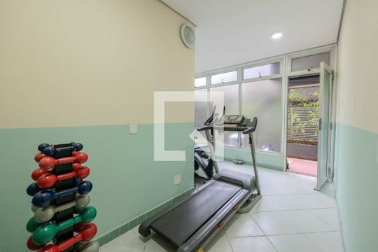 Área comum - Academia de apartamento para alugar com 1 quarto, 41m² em Liberdade, São Paulo
