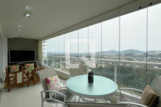 Varanda gourmet de apartamento à venda com 4 quartos, 196m² em Melville Empresarial I E Ii, Barueri