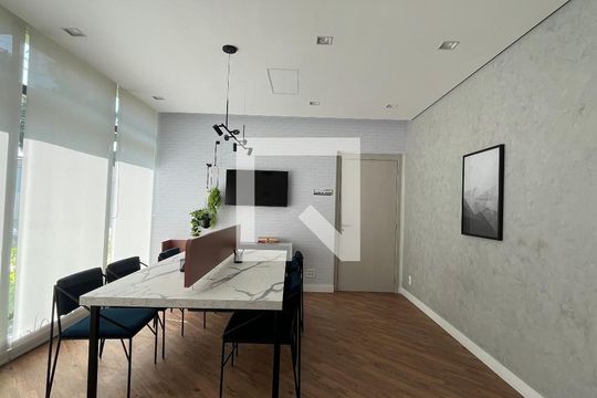 Área comum - Coworking de apartamento para alugar com 1 quarto, 30m² em São Judas, São Paulo
