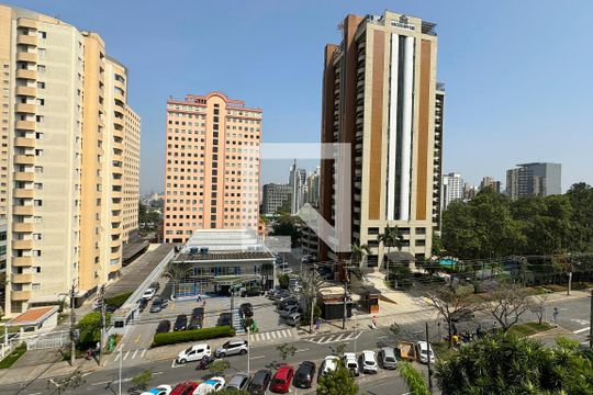 Vista da Sacada de apartamento à venda com 2 quartos, 95m² em Alphaville Centro Industrial E Empresarial/alphaville., Barueri